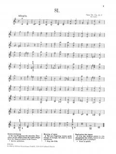 100 Etüden op. 32 Heft 5 von Hans Sitt 