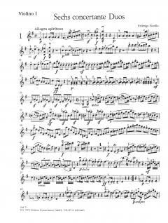 6 concertante Duos op. 14 von Frederico Fiorillo für 2 Violinen im Alle Noten Shop kaufen