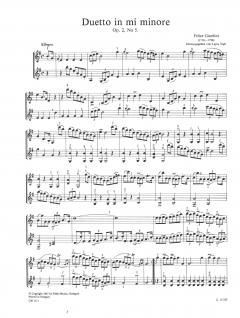 Tre duetti op. 2 per violini von Felice Giardini im Alle Noten Shop kaufen