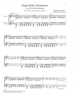 Jingle Bells Variationen von Hansdieter Meier 