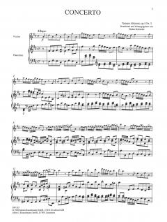 Concerto à cinque D-dur op. 5/3 von Tomaso Giovanni Albinoni 