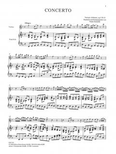 Concerto à cinque F-dur op. 5/8 
