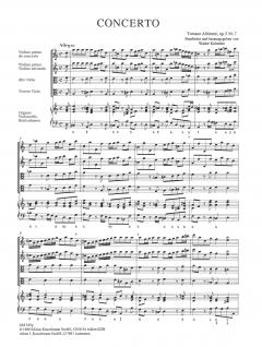 Concerto à cinque d-moll op. 5/7 von Tomaso Giovanni Albinoni 