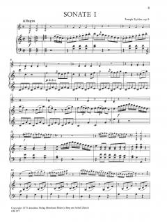 3 Sonaten op. 9 von Joseph von Eybler 