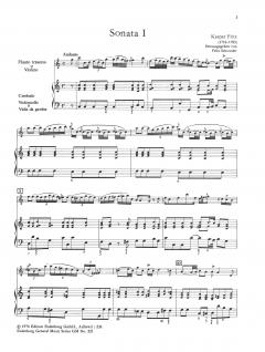 6 Sonaten Heft 1 von Kaspar Fritz 