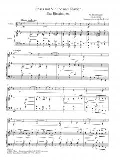 Spaß mit Violine und Klavier von Th. Uhlig im Alle Noten Shop kaufen