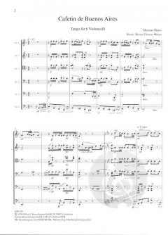 3 argentinische Tangos für Violine oder Violoncello und Klavier im Alle Noten Shop kaufen