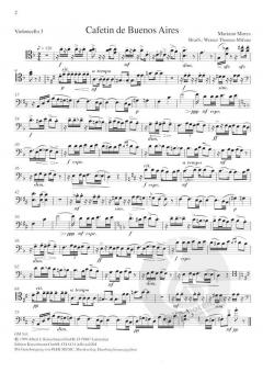 3 argentinische Tangos für Violine oder Violoncello und Klavier im Alle Noten Shop kaufen