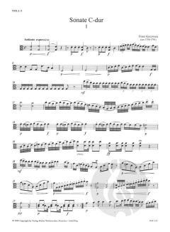 Sonate C-dur für 2 Violen und Violoncello 