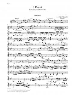 Trois Duos concertants 