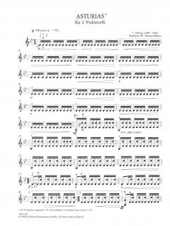 3 Stücke von Isaac Albeniz für 2 Violoncelli im Alle Noten Shop kaufen (Stimmensatz)