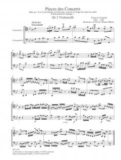 Pieces des concerts von François Couperin 