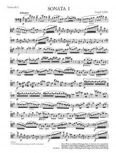 2 Sonaten op. 7 von Joseph von Eybler für zwei Violoncelli im Alle Noten Shop kaufen - KU-GM94