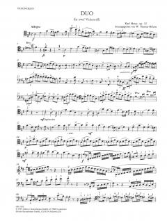 Duo op. 52 von Karl Matys für 2 Violoncelli im Alle Noten Shop kaufen (Stimmensatz)