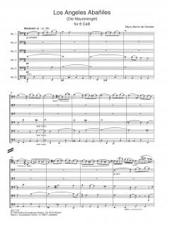 El Angel Angel von Mario Beron de Astrada für 6 Violoncelli im Alle Noten Shop kaufen
