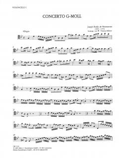 Drei Concerti von Joseph Bodin de Boismortier 