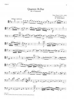 Quartett B-dur für 4 Violoncelli von Franz Danzi im Alle Noten Shop kaufen