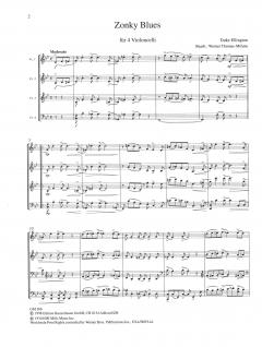 3 Stücke für 4 Violoncelli von Duke Ellington im Alle Noten Shop kaufen