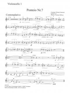 Pontei No. 7 für 6 Violoncelli von Mozart Camargo Guarnieri im Alle Noten Shop kaufen