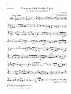 Aus der Orchestersuite 'Paris' von Jacques Ibert 