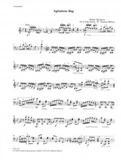 6 Ragtimes für 2 und 3 Violoncelli im Alle Noten Shop kaufen