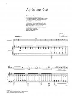 For Cello von Gabriel Fauré im Alle Noten Shop kaufen