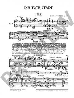 Die tote Stadt op. 12 von Erich Wolfgang Korngold 
