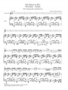 Ein Bayer in Rio op. 21/1-3 von Werner Thomas-Mifune 