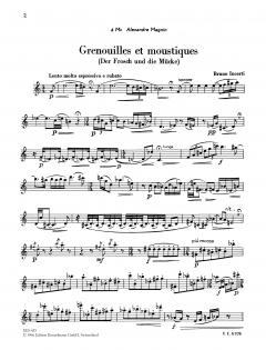 Grenouilles et moustiques von Bruno Incerti 