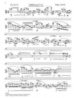 Capriccietto für Flöte Solo von Annegret Keller im Alle Noten Shop kaufen