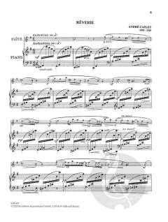 Rêverie und Petite Valse von André Caplet für Flöte und Klavier im Alle Noten Shop kaufen
