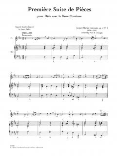 2 Suiten G-dur, D-dur op. 2 von Jacques-Martin Hotteterre für Flöte und Bc. im Alle Noten Shop kaufen