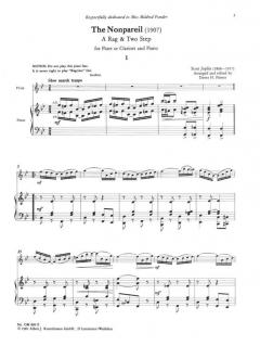 6 Ragtimes Heft 4 von Scott Joplin für Klarinette oder Flöte und Klavier im Alle Noten Shop kaufen