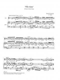 Who Nose - A Portrait of Charles Mingus von Daniel Schnyder für Flöte oder Sopransaxophon oder B-Klarinette und Klavier im Alle Noten Shop kaufen
