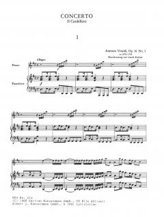 Konzert D-dur op. 10/3 für Flöte und Streichorchester von Antonio Vivaldi im Alle Noten Shop kaufen