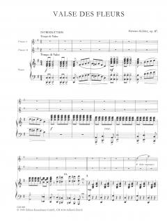 Valse des Fleures op. 87 von Ernesto Köhler für 2 Flöten und Klavier im Alle Noten Shop kaufen