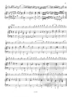 Zwölf Sonaten op. 3 Band 4 von Jean Baptiste Loeillet 'de Gant 