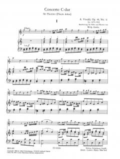 Konzert C-dur op. 44/11 für Flöte (Schroeder/Giefer) von Antonio Vivaldi im Alle Noten Shop kaufen