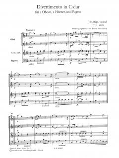 Divertimento C-Dur (Johann Baptist Vanhal) 