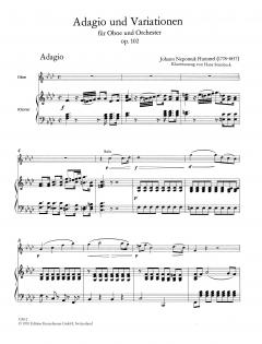 Adagio und Thema con Variazione von Johann Nepomuk Hummel 