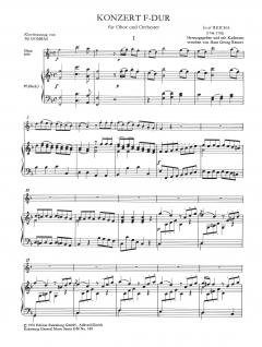 Konzert F-Dur für Oboe und Streicher von Joseph Reicha im Alle Noten Shop kaufen