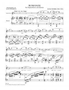 Romanze von Hans Huber für Englischhorn und Klavier im Alle Noten Shop kaufen