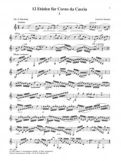 12 Etüden für Corno da Caccia für Horn bei alle-noten.de