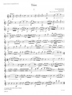 Trio für 3 Bassetthörner (Georg Druschetzky) 