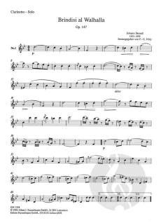 Walzer für Klarinette solo von Johann Strauss (Vater) 