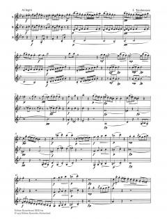 Trio B-dur für 3 Klarinetten von Joseph Triebensee 