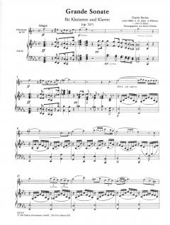 Grande Sonate für Klarinette in B und Klavier im Alle Noten Shop kaufen