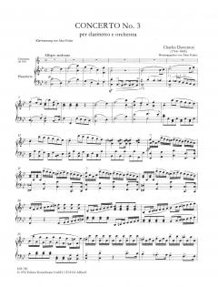 Konzert Nr. 3 B-dur für Klarinette von Ch. Duvernoy 
