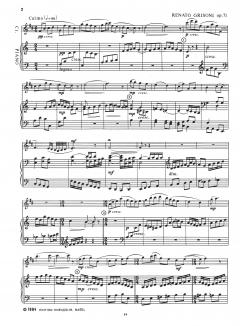 Lauda vesperale B-dur für Klarinette und Klavier von Renato Grisoni 