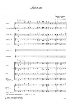 Libera me von Gaetano Donizetti 